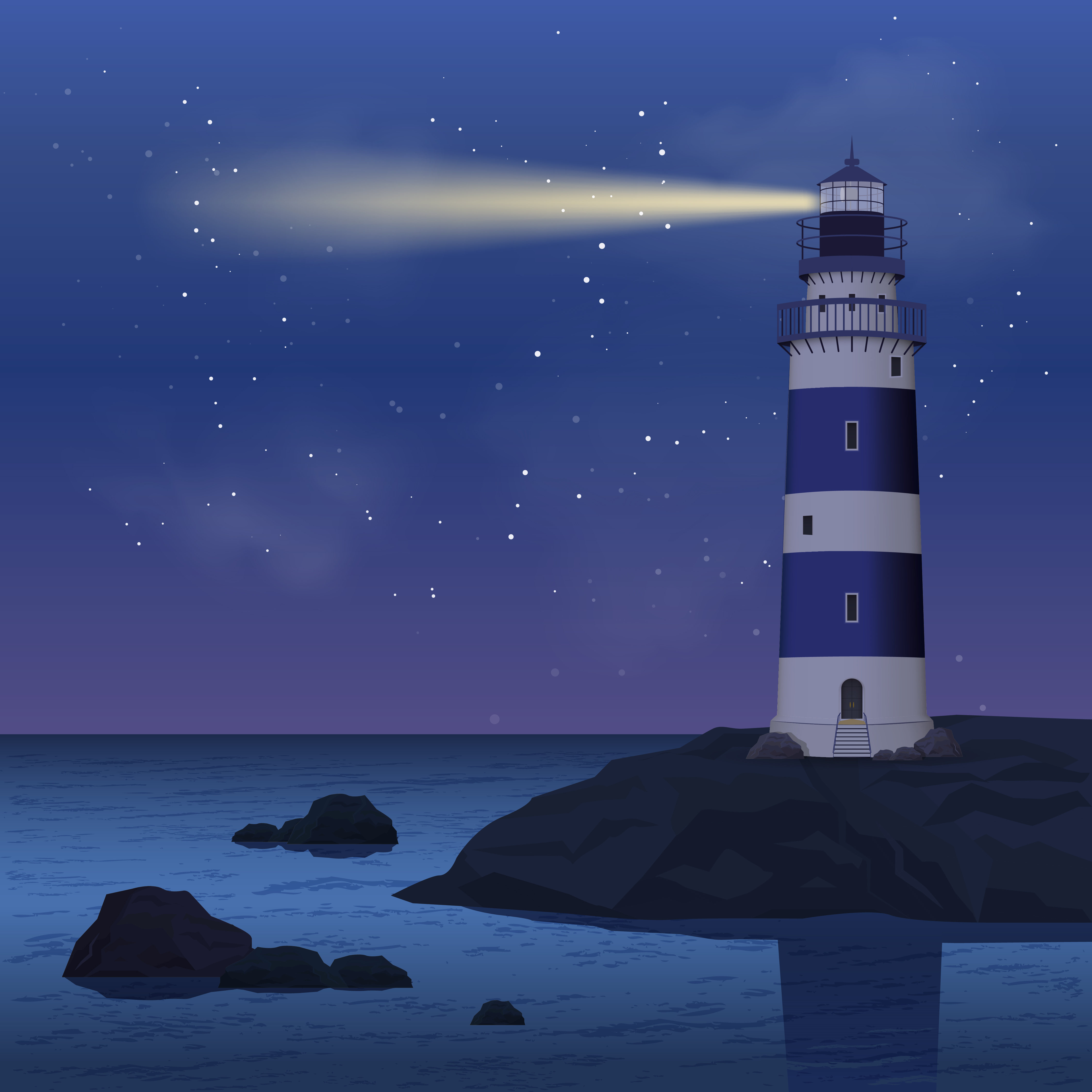 Lighthouse guiding the way